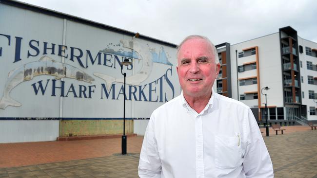 Developer Hans Ehmann pictured at the market. Picture: Bianca De Marchi