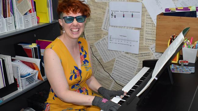 Local musician, choir director and vocal teacher Jennifer Bee wants to encourage people of all ages and abilities to join the With One Voice Mackay movement. Photo: Janessa Ekert