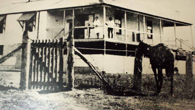 Old photographs of the original pub adorn the walls of the The Cape York Hotel.