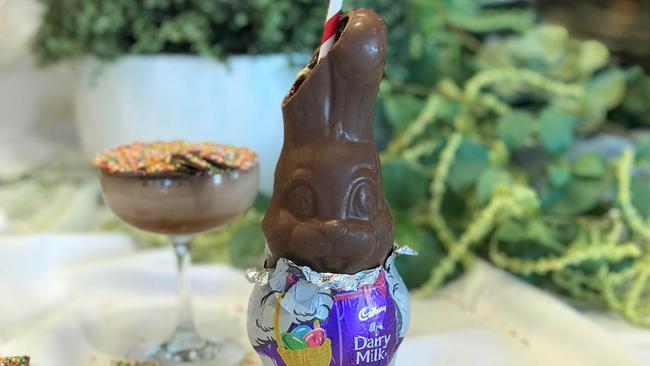 Made by the Hill’s Cadbury Easter Bunny cocktail. Picture: Jenifer Jagielski