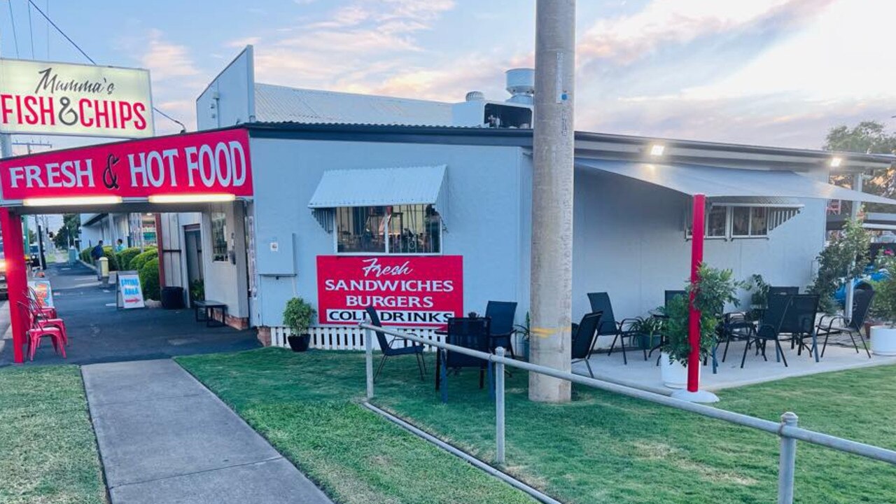 Mumma's FIsh and Chips on Gladstone Road is for sale.