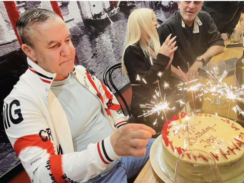 Jeff Fenech celebrates his 58th birthday party.