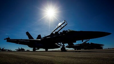 F/A-18 Classic Hornet. Supplied.