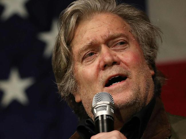 Steve Bannon features in explosive excerpts from the new book. Picture: AFP