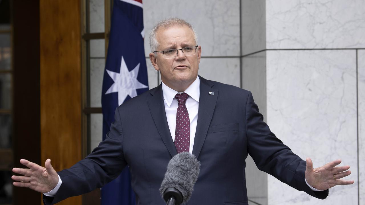 Scott Morrison stands by the decision to revoke the woman’s citizenship. Picture: NCA NewsWire/Gary Ramage
