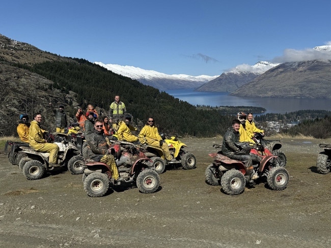 Staff of Marble during an outdoor excursion