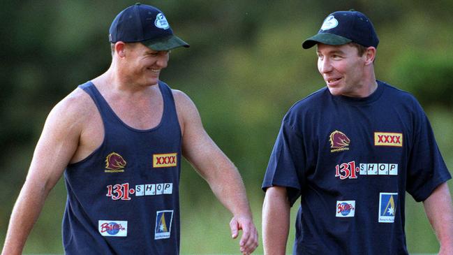 Kevin Walters and Paul Green as Origin players way back in 2000.