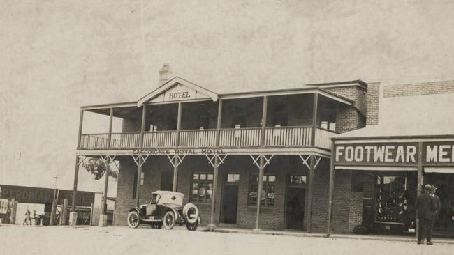 THEN: Royal Hotel Wyong 1924. Picture: Australian National University.