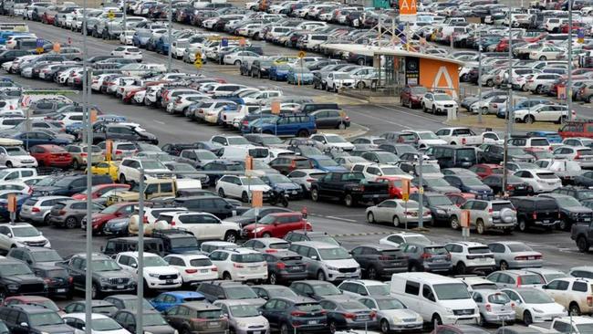 Ben Carroll says Melbourne Airport has some of the most expensive car parking in the country but has not put any money on the table for a rail link.