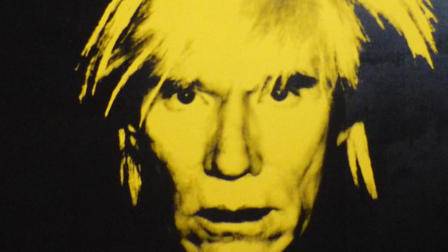 A self-portrait by Andy Warhol. Picture: Shari Tagliabue