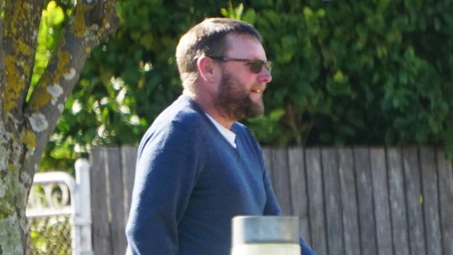 Craig John Frost outside the Mount Gambier Magistrates Court at an earlier appearance. Picture: Jessica Ball