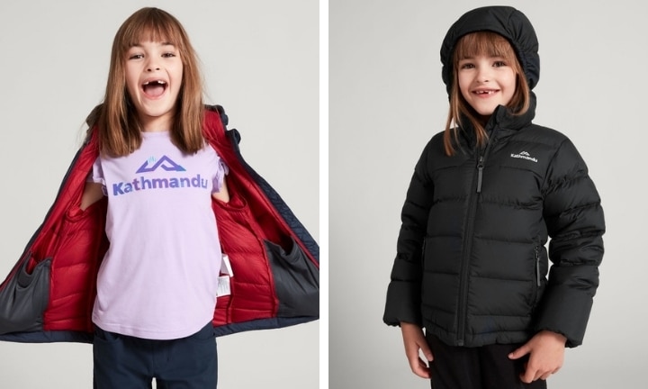 Kathmandu childrens puffer jackets online