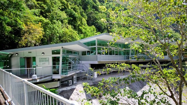 The Barron Gorge Power Station midway between Kuranda and Lake Placid.