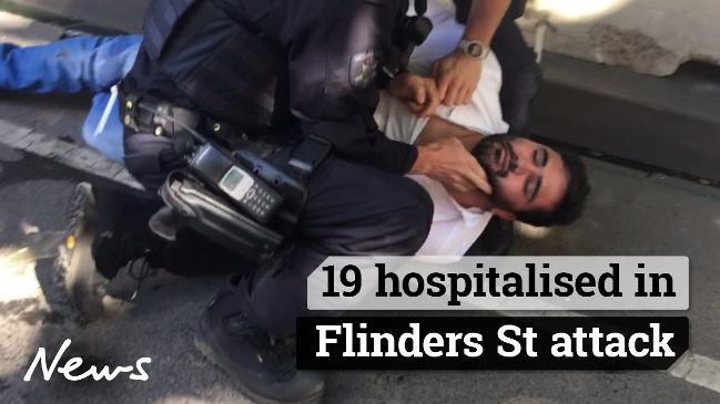 19 hospitalised in Flinders St attack