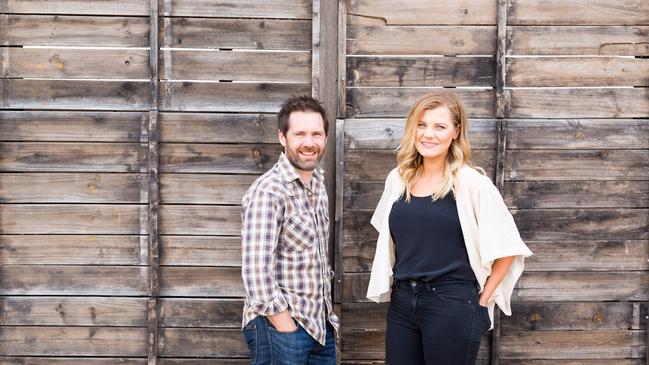 Pete Little and Tracy Collins at Harvest Kitchen. Picture: supplied