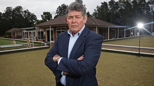 Manly Leagues Club CEO Ian Thomson at North Manly Bowling Club. Picture: Adam Yip / Manly Daily