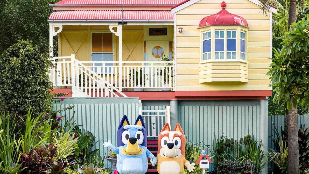 The Brisbane home was reimagined for an Airbnb campaign. Picture: Supplied.