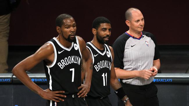 Simmons will join Irving and Durant in Brooklyn. Picture: Getty Images