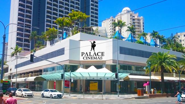 An artist's impression of the Palace Cinemas which will open before Christmas in the Piazza Centre. Photo: Supplied