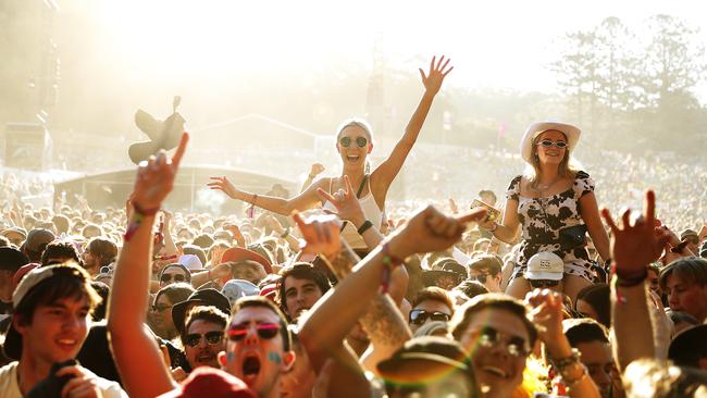 Ecstatic fans pack out last year’s Splendour in the Grass. Picture: Getty Images