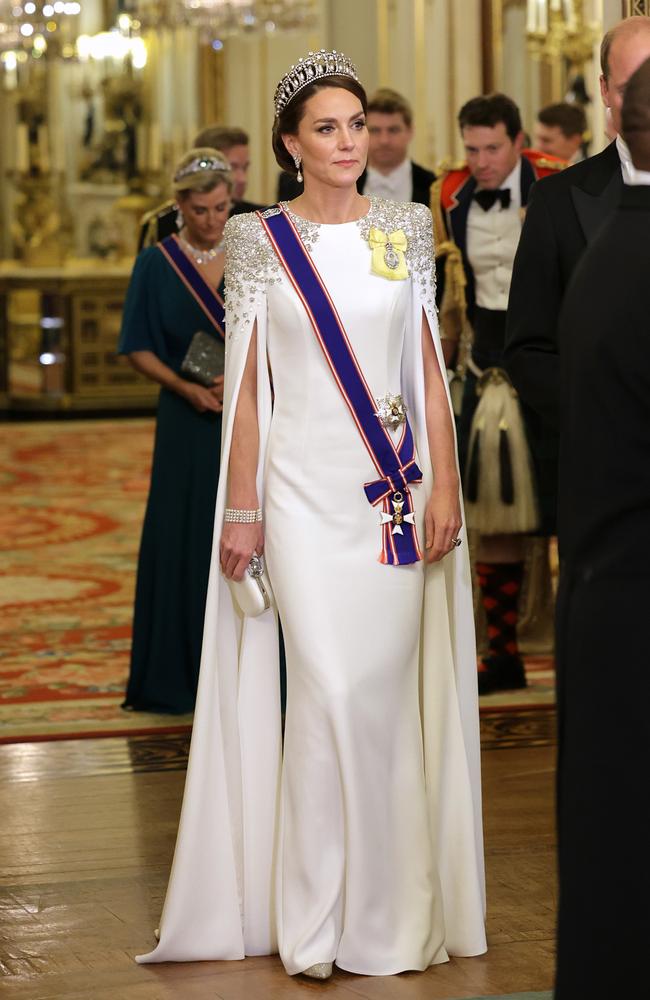 Kate Middleton's Jenny Packham dress for State Banquet signals new era of fashion | news.com.au — Australia's leading news site