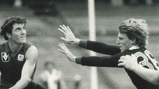 Gold Coast City Council CEO Dale Dickson during his AFL career at the Brisbane Bears. Picture: Supplied
