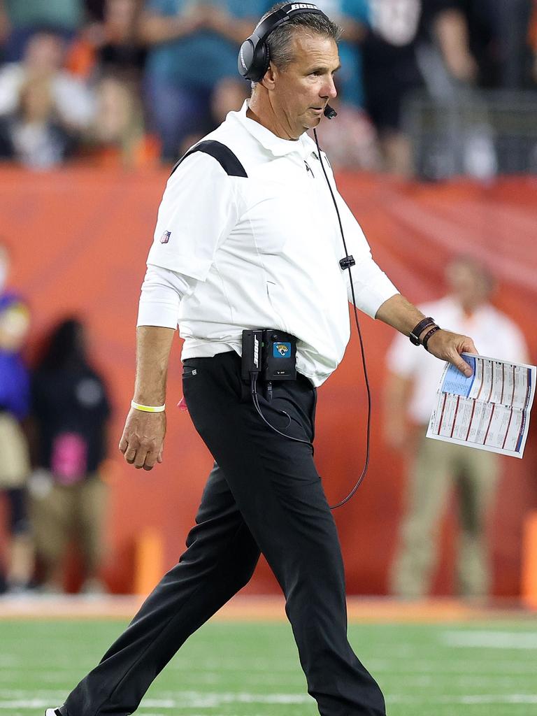 Urban Meyer is under plenty of pressure. Photo: Lyons/Getty Images/AFP