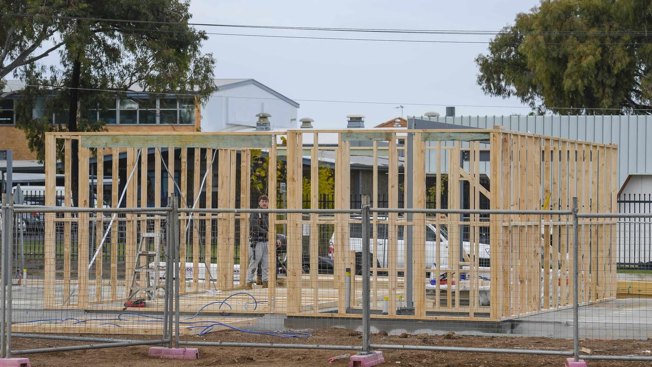 The Greens have called on the government to back its plan to establish a public developer to build homes. Picture: NewsWire / Roy VanDerVegt