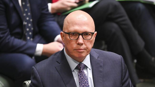 Opposition Leader Peter Dutton. Picture: NCA NewsWire / Martin Ollman