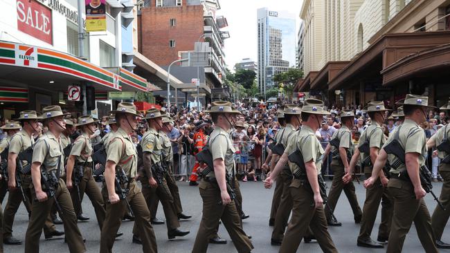 Traditional Anzac Day commemorations won’t be seen in Queensland this year due to the coronavirus crisis. Picture: Annette Dew