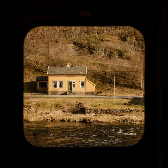 View from the Eurail train from Bergen to Oslo in Norway. Picture: Liz Sunshine