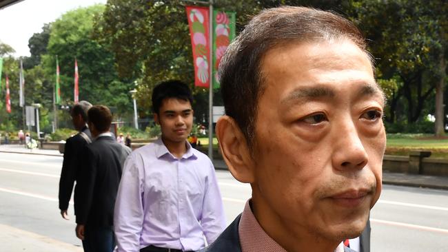 Former NSW Labor MP Ernest Wong arrives at the ICAC hearings in Sydney. Picture: AAP/Dean Lewins