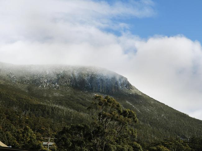 The service will be purpose built for snow and ice conditions on kunanyi/Mt Wellington. Picture: MATHEW FARRELL