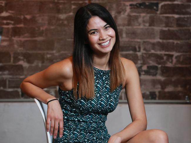 Australia’s second-richest young woman, Melanie Perkins, is an approachable boss. Picture: Britta Campion