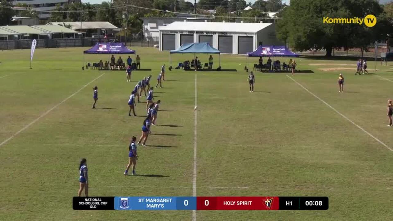 Replay: St Margaret Mary's College v Holy Spirit College – 2025 QLD NRL Schoolgirls Cup Round 2