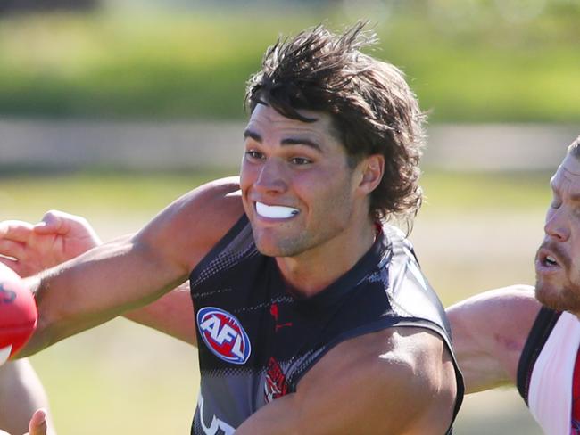 Essendon football training. Saturday, January 11. 2025. Picture: David Crosling