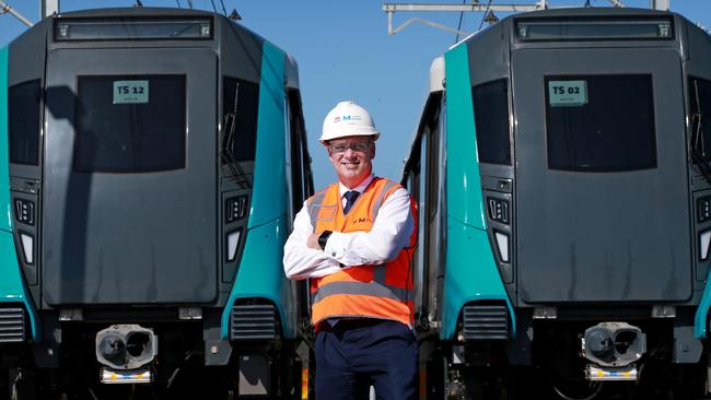 Sydney Metro CEO Jon Lamonte. Picture: Toby Zerna