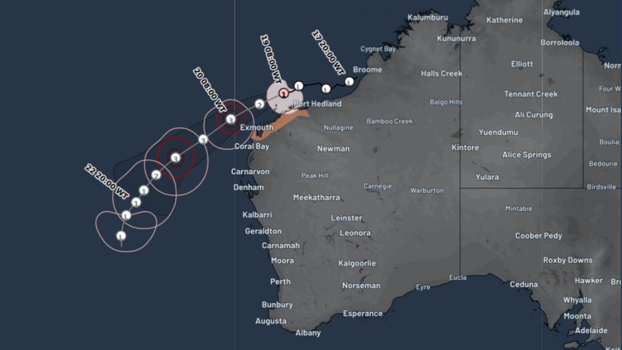 Cyclone Sean swept acoss the Pilbara region over the weekend.