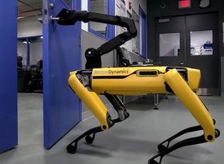 Boston Dynamics' door-opening SpotMini was the No. 1 video on YouTube on Tuesday.