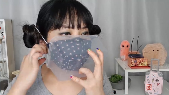 Face mask hygiene hack 