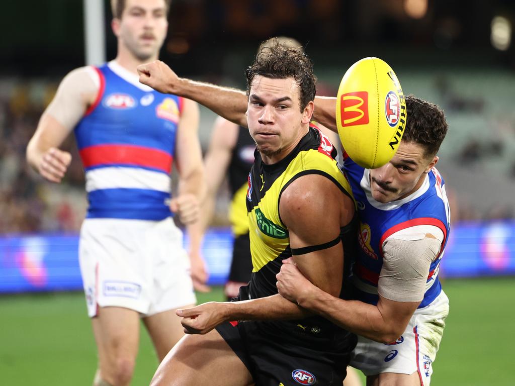 Daniel Rioli has his identity linked to Richmond, but would be about the most valuable player on the Tigers’ list. Picture: Quinn Rooney/Getty Images.