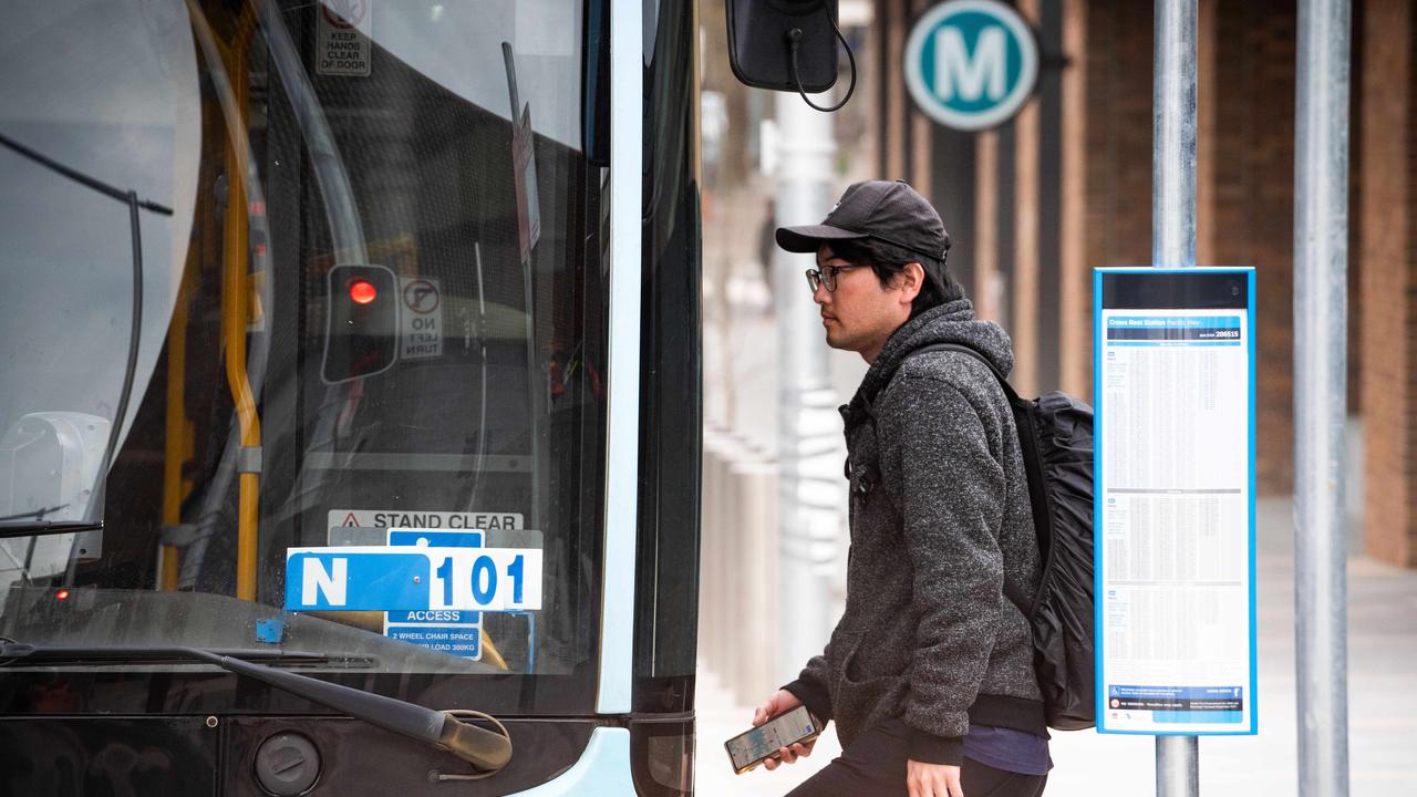 Passengers were forced to take the bus instead of the Metro after the new station failed to open on time. Picture: Tom Parrish