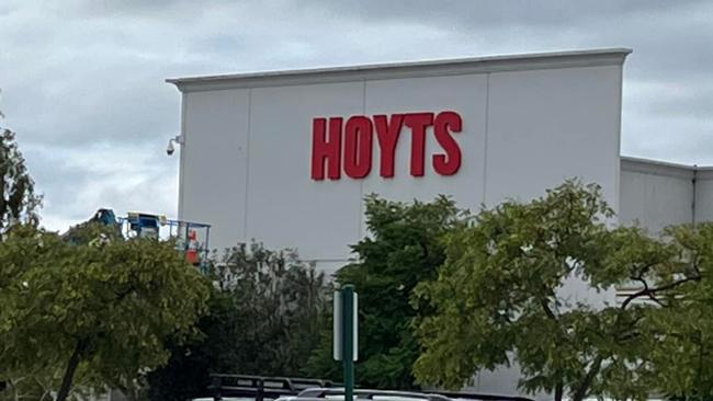 Grand Cinemas Joondalup has been revamped with the Hoyts logo. Picture: Facebook / @JamesMc