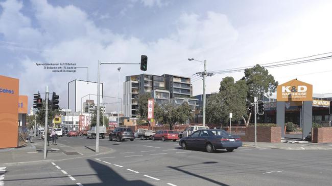 An artist’s impression of the proposed Melville St development. Picture: SUPPLIED