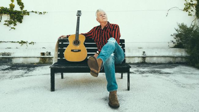 Australian guitarist and songwriter Tommy Emmanuel, who is ready to open up about his decades-long cocaine and alcohol addictions, and the terrible family secret that drove them. Picture: Simone Cecchetti