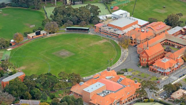 Scotch College’s expansive sports grounds. Picture: Mark Stewart