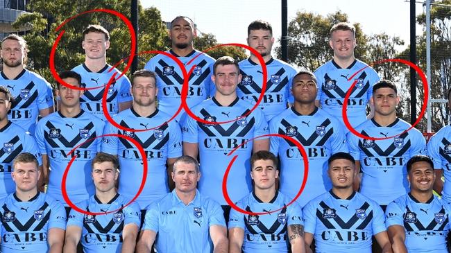 Under-19s NSW State of Origin team in 2023. Credit: NSWRL