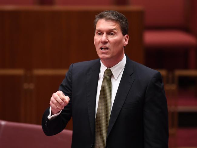Australian Conservatives Senator Cory Bernardi. Picture: AAP Image/Lukas Coch