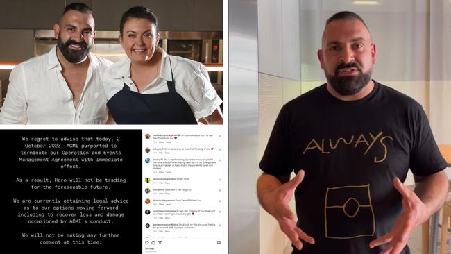 War of words as celeb chef’s restaurant shuts