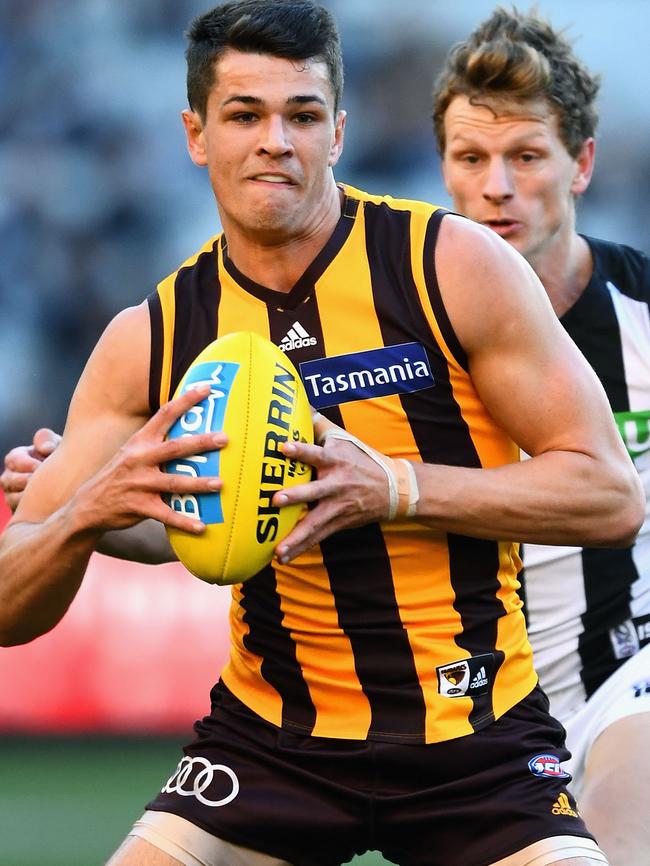 Ryan Burton is the modern-day Hawk. Picture: Getty Images